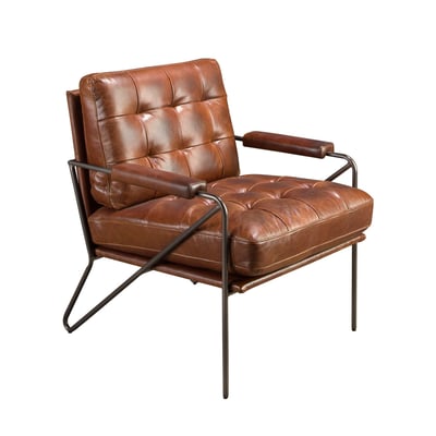 Fauteuil en cuir ANGEL CERDA