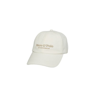 Casquette avec logo en sergé de coton bio de haute qualité MARC O'POLO