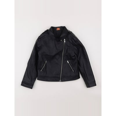 Veste En Cuir PU Pour Garçon - Style Vintage - Imperméable - Pour école Ou Sorties - Tailles 2-9 Ans