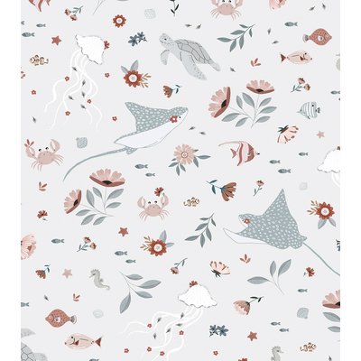 Papier peint intissé animaux OCEAN FIELD LILIPINSO