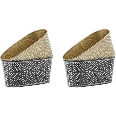 Corbeille en métal laqué Lot de 4 AUBRY GASPARD