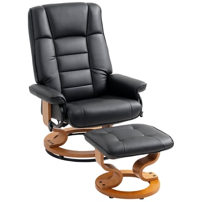 Fauteuil inclinable avec repose-pieds HOMCOM