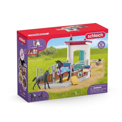 Horse Club Box à cheval avec Jument et Poulain SCHLEICH