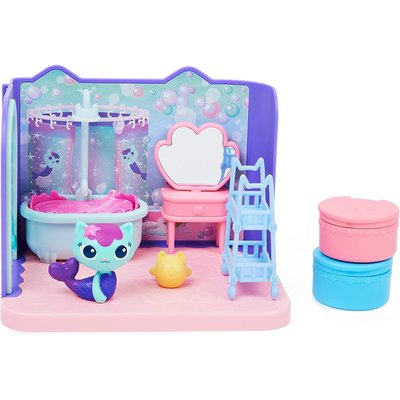 GABBY'S Dollhouse - PLAYSET Deluxe La salle de bain de MerCat SPIN MASTER