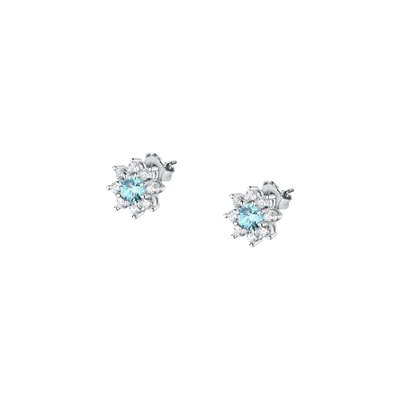 Boucles D'Oreilles en acier, cristaux, ipg TESORI MORELLATO