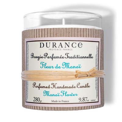 Grande bougie parfumée FLEUR DE MONOÏ DURANCE
