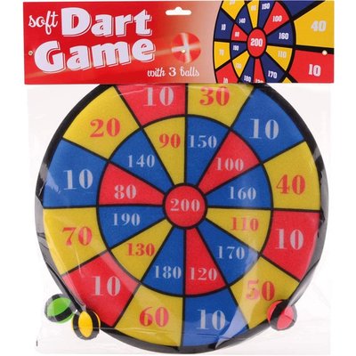Jeu de fléchettes souple avec 3 balles JOHN TOY