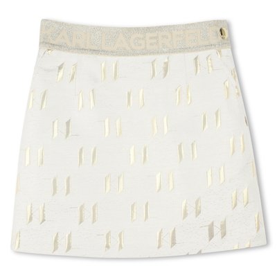 Jupe de cérémonie en jacquard KARL LAGERFELD KIDS