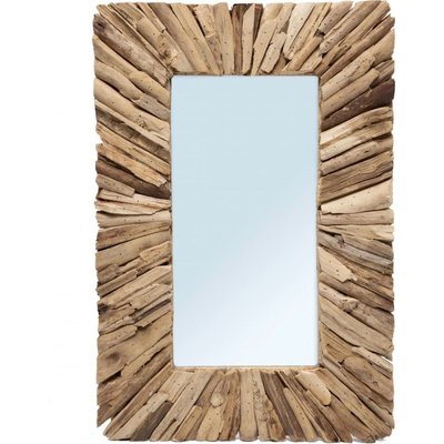 Miroir Rustique Bordure en Bois Bazar Bizar RECOLLECTION