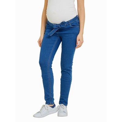 Pantalon slim de grossesse molleton aspect jean VERTBAUDET