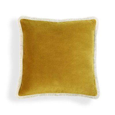 Housse de coussin velours de coton RIVA FEBRONIE