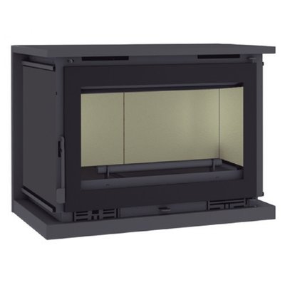 FM Poêle à bois suspendu M-170 K 12.5kW verre sérigraphié FM BIOMASA