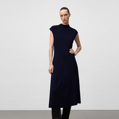 Robe en maille avec col Perkins ADOLFO DOMINGUEZ