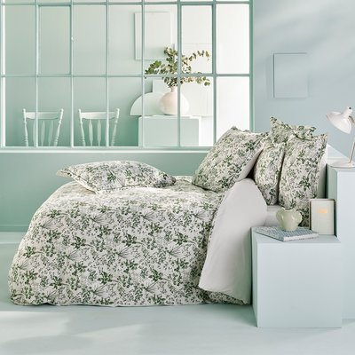 Housse de couette percale de coton lavé TREFLES GARNIER THIEBAUT