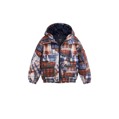 Manteau matelassé à carreaux DESIGUAL