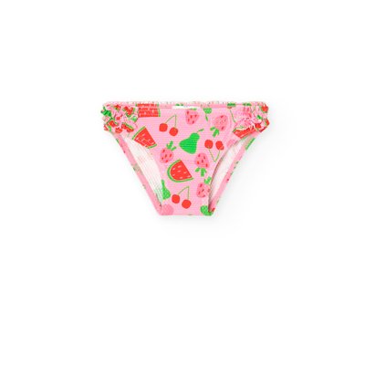 Culotte imprimée avec volants BOBOLI