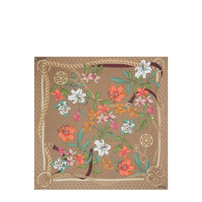 Keffieh Logo 4G Floral GUESS