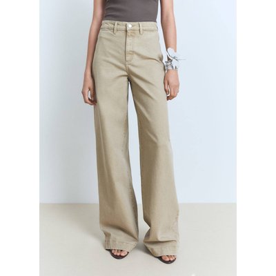 Jean wideleg taille haute full length MANGO