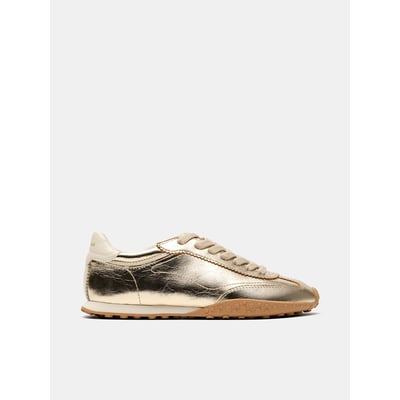 Zapatillas de piel BRIDGE FL GOLD HOFF