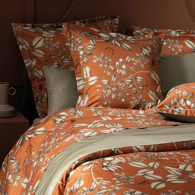 Drap plat satin de coton 120 fils FLEURS D'ORANGER GARNIER-THIEBAUT