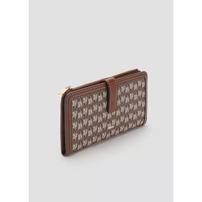 Grand portefeuille imprimé logo MANGO