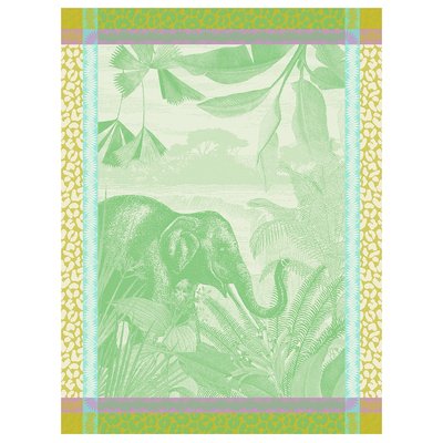 Torchon en Coton, SINHARÂJA LE JACQUARD FRANCAIS