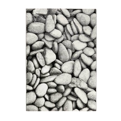 Tapis velours ras motif galets , STONY ISLAND WECON HOME