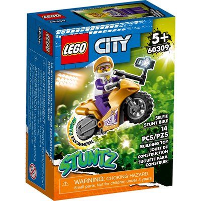 La moto de cascade Selfie LEGO