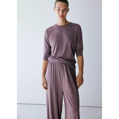 T-shirt pyjama manches longues MANGO