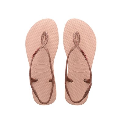 Sandales en caoutchouc talon plat HAVAIANAS
