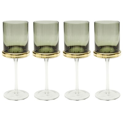 Lot de 4 verres à vin rouge, INNOCENT KARE DESIGN