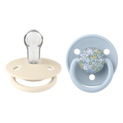 Lot de 2 sucettes Bibs De Lux Bibs x Liberty Eloise Baby Blue Mix Bibs