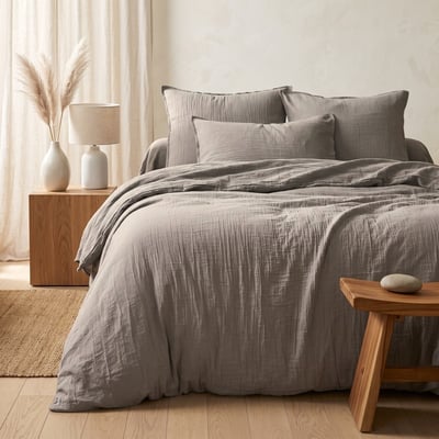 Housse De Couette   - GAZE DE COTON TRADITION DES VOSGES