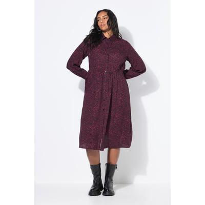 Robe maxi coupe trapèze, imprimé léopard STUDIO UNTOLD