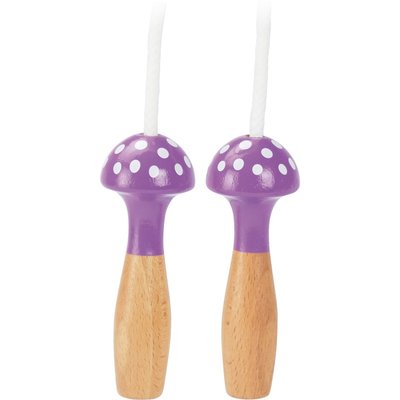 Corde à sauter mauve à pois VILAC