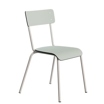 Chaise de salle à manger à rayures style vintage SUZIE LES GAMBETTES