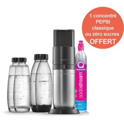 Machine à Soda Duo avec bouteilles et carafes DUON SODASTREAM