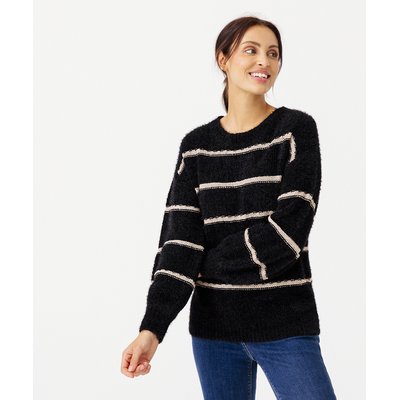 Pull maille poilue et fils brillants DAMART