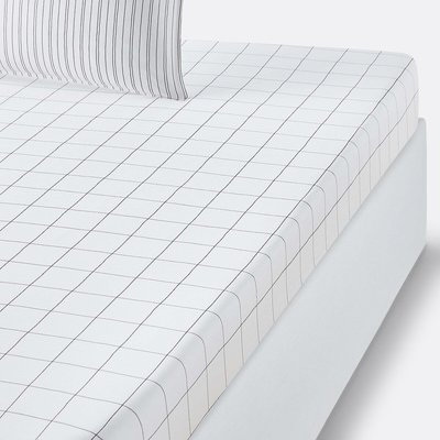 Lenzuolo con angoli in cotone lavato Monille LA REDOUTE INTERIEURS