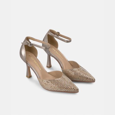 Chaussures à talons aiguilles recouvertes de strass ALMA EN PENA