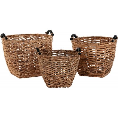 Paniers en bois tressé (lot de 3), Colonial RECOLLECTION
