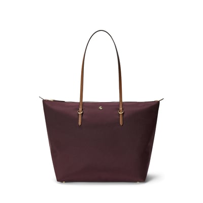 Sac tote large en toile, KEATON LAUREN RALPH LAUREN