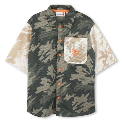 Chemise pressionnée imprimée TIMBERLAND