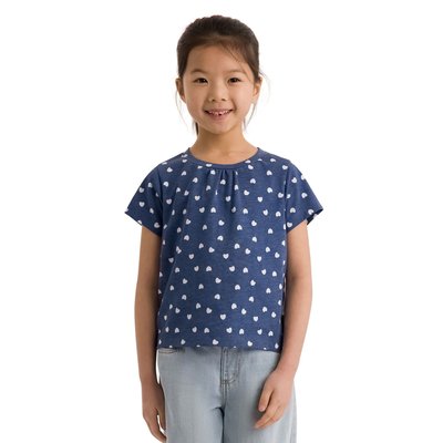 T-shirt motif/style cœurs HIRA TRESPASS