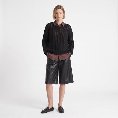 Pull pour femme en maille ajourée FLENA ARTLOVE