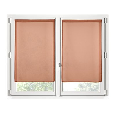 Paire de Rideaux Voile brise bise uni EDEN