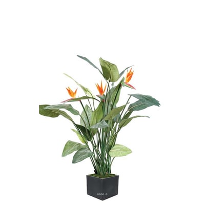 Plante fleurie Strelizia Heliconia artificiel ARTIFICIELLES