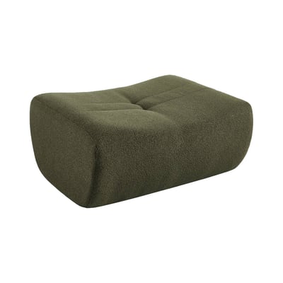 Pouf, repose-pieds pour chauffeuse Sokol bouclette texturée SOKOL SWEEEK