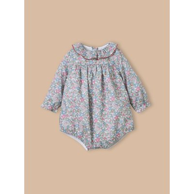 Barboteuse en tissu Liberty CYRILLUS