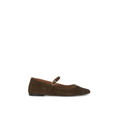 Ballerine en cuir VICTOIRE MELLOW YELLOW